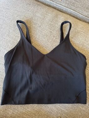 lululemon athletica Black Align Scoop Neck Sports Bra Tank